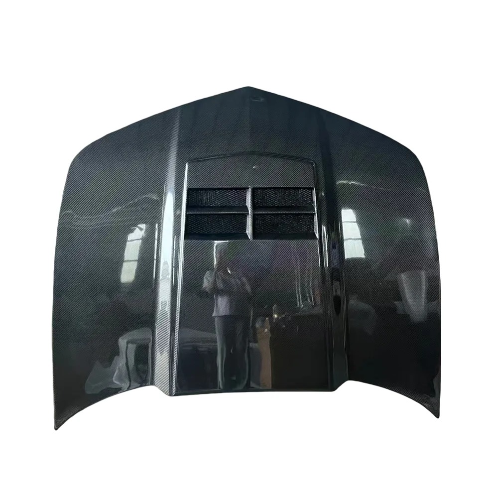 Real Carbon Fiber Car Engine Cover for Camaro 5Th 2010-2015 Car Front Engine Hood